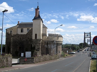 Visite du Chteau d'Ancenis en 2011.